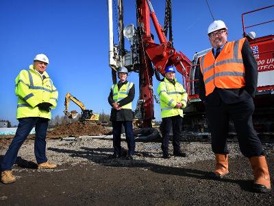 Work underway at Hillthorn Business Park Work underway at Hillthorn Business Park