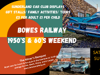 Image for Bowes Railway 1950's and 60's weekend