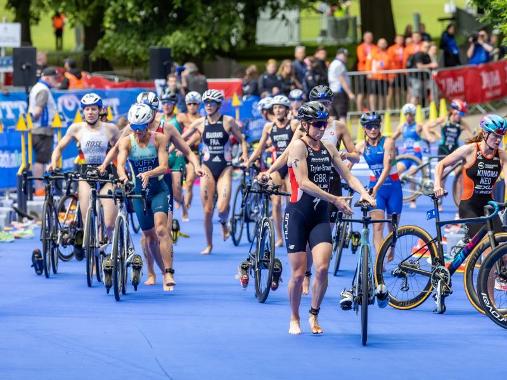 Image representing AJ Bell World Triathlon Championship Series Sunderland