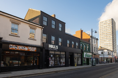 Logo for Workspaces at Hills Arts Centre