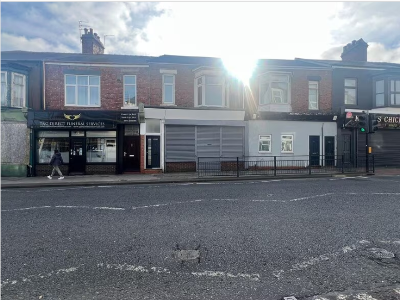 Logo for Retail Space, on Hylton Road 
