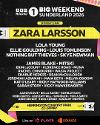 Saturday Main Stage Line Up