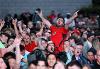 Fan Zone for England v Argentina Keel Sq