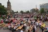 Fan Zone for England v Argentina Keel Sq
