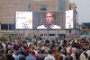 Fan Zone for England v Argentina Keel Sq